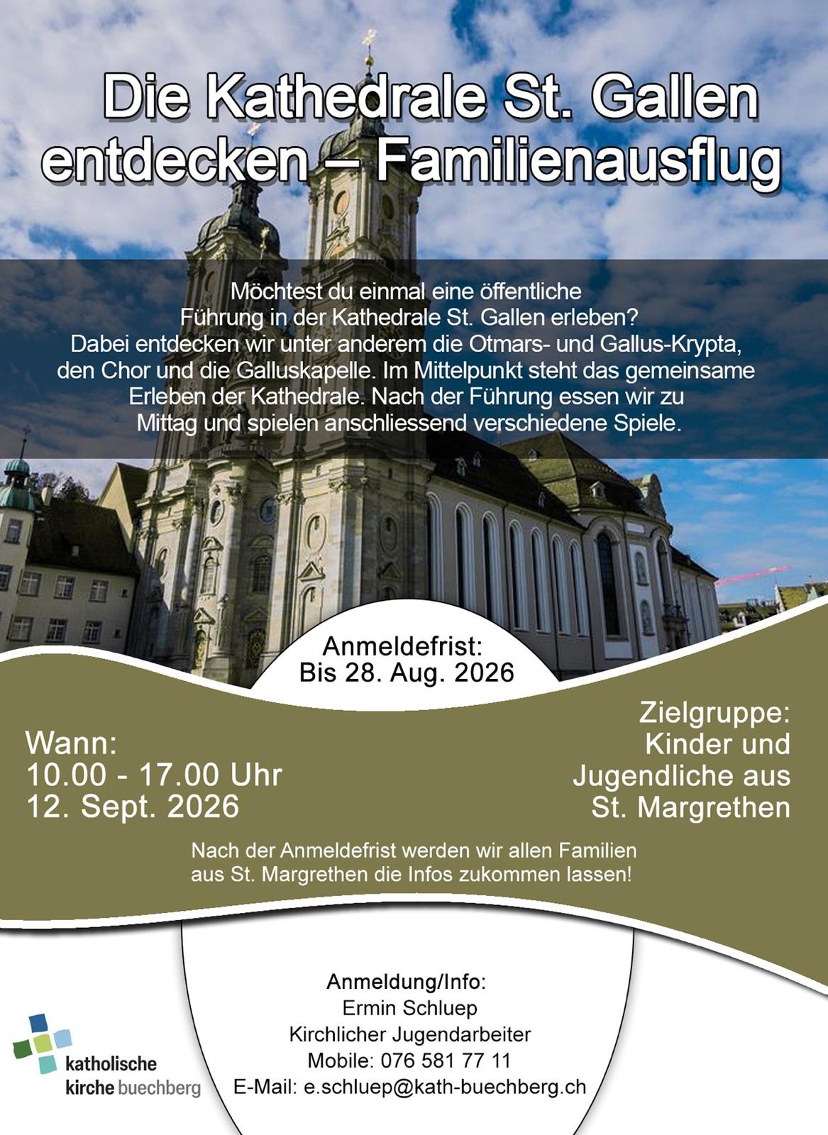 Familienausflug zur Kathedrale St. Gallen
